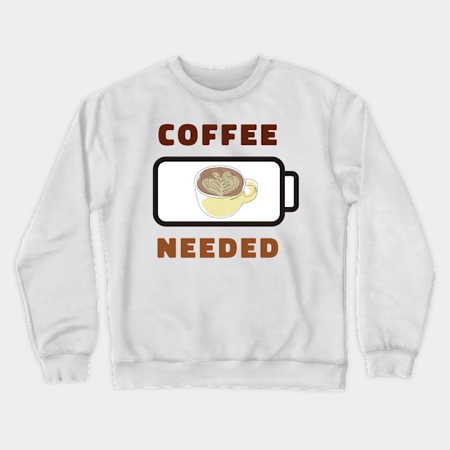 coffee, coffee lover, coffee bean, caffeine, coffee grinder, coffee gift, coffee gift idea, coffee maker Crewneck Sweatshirt by Shadowbyte91